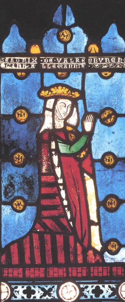 Fig. 5: Valkenberg glass, thought to be from Oxford Greyfriars (Alexander and Binski, p. 290)